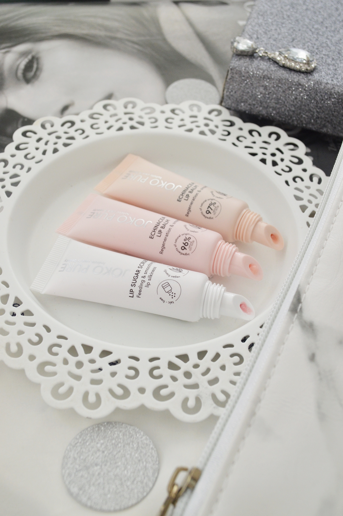 jak dbać o usta joko pure lip balm puderek.com.pl